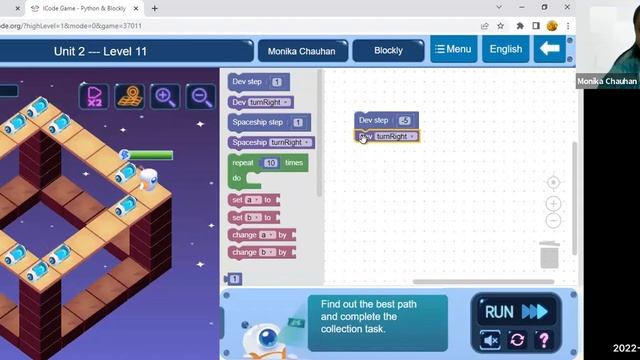 ICode Global Hackathon 2022 _Blockly Beginner Session 4 смотреть онлайн