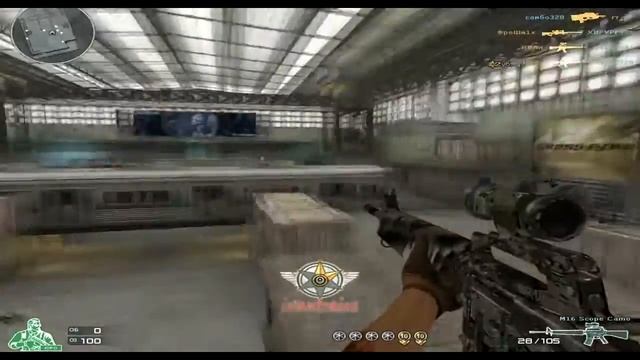 M16 Scope Camo gameplay[CF RU] смотреть онлайн