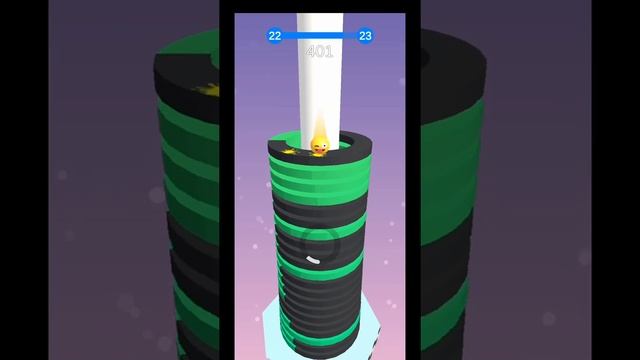 Обзор игры Stack Ball смотреть онлайн