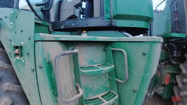 JOHN DEERE 9420R Tractor Planting Corn смотреть онлайн