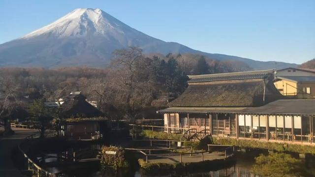 Mt Fuji Time Lapse Video from Oshino Hakkai Fujiyama Live Camera 16 in 2022 11 смотреть онлайн