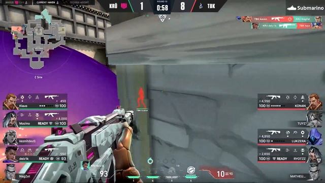 TBK x KRÜ Esports (Mapa 2: Haven) | VALORANT Last Chance Qualifier смотреть онлайн
