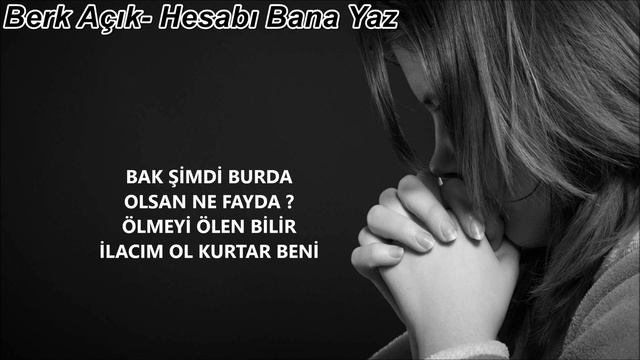 Berk Açık -Hesabı Bana Yaz (Sözler Ekranda ) смотреть онлайн