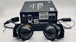 Ночной свет от одного Bi-led модуля с линзой на 3.0 дюйма K5 Pro Zmb на гайке