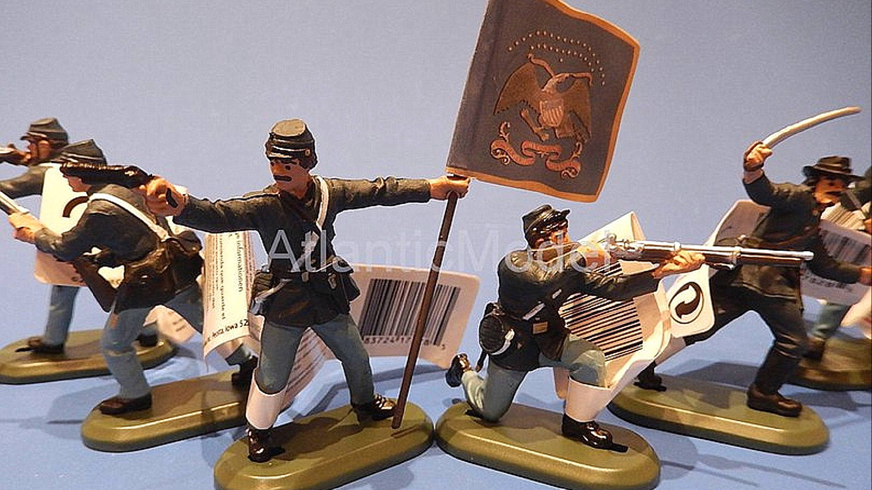 солдатики Britains Федерация Пехота 01 Пехотный полк ACW смотреть онлайн