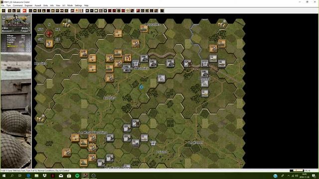 John Tiller Battles of Normandy Panzer Battles - Advance to Crisot Part:02 смотреть онлайн