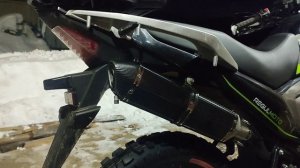 Замена штатного глушителя на Regulmoto ТЕ турэндуро  С НЕОЖИДАННЫМ РЕЗУЛЬТАТАМ!!!