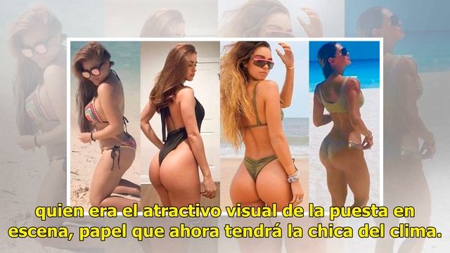 Las famosas con las que comparan a la chica del clima más linda por sus voluptuosas figuras смотреть онлайн