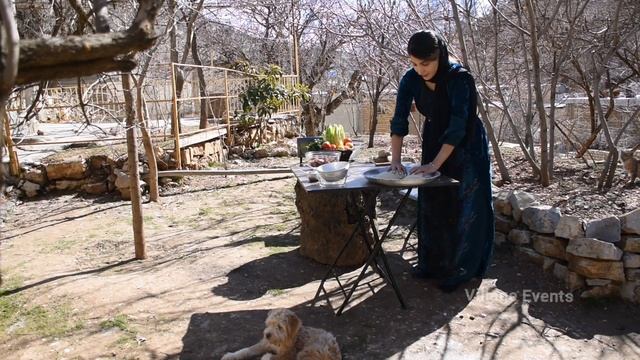 Preparation of the most delicious burger in a country style | Kurdish Vlog смотреть онлайн