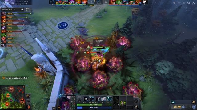 Dota2 - 70%win rate! Dark Willow Support! by Taiga - LIQUID vs Virtus.pro Full Game2 смотреть онлайн