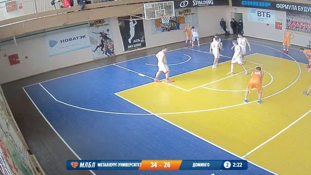 МЛБЛ-Кузбасс. Топ Дивизион. Металлург-Университет – Доминго смотреть онлайн