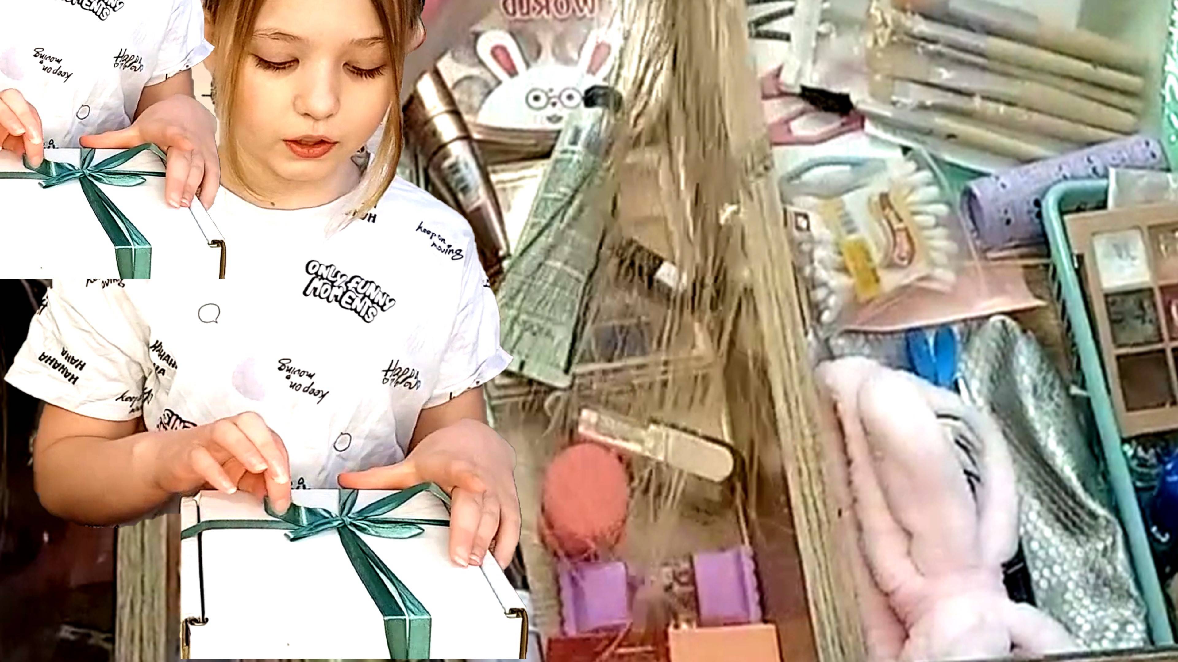 РАСПАКОВКА СЮРПРИЗ БОКС🎁 С ВАЛДБЕРИС косметика💄 и украшения Бьюти обзор Даринелка ПЛЕЙ смотреть онлайн