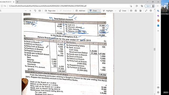 5th Sum Branch Accounts смотреть онлайн