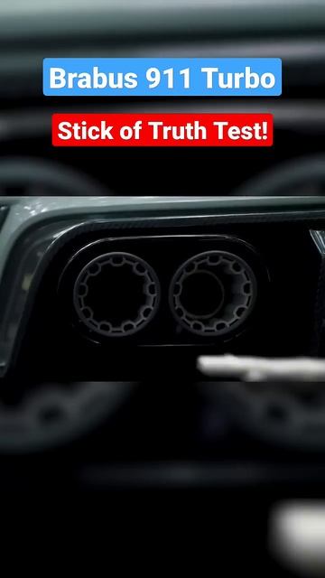 Brabus 911 Turbo Stick of Truth TEST! смотреть онлайн