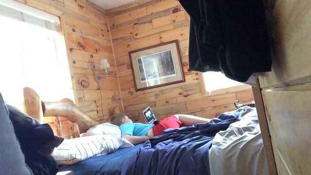 Spying On My Brother Part 4 At The Cabin Spycam