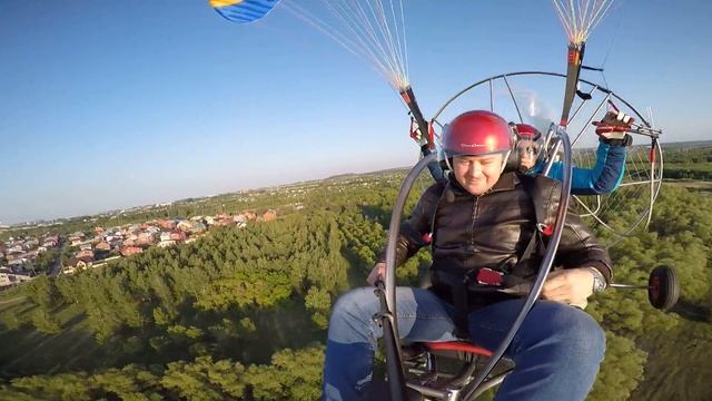 Параплан в Челябинске. Полёты 1 июня 2016 ч1 смотреть онлайн