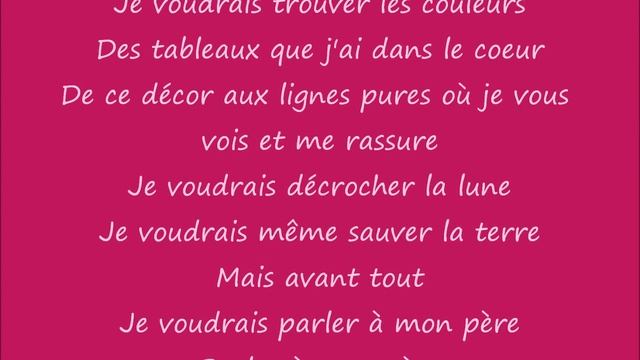 Parler à Mon Père Céline Dion