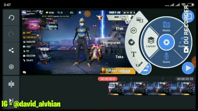 Cara Edit Video Ff Efek Neon Atau Cahaya Laser Yang Bergerak || Yang lagi Viral || AlvhianGaming смотреть онлайн