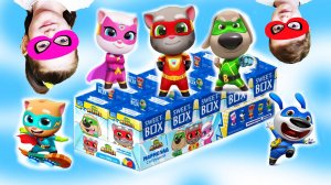 МЕГА #Распаковка Sweet Box #Свитбокс СУПЕР ТОМ И ЕГО ДРУЗЬЯ! Полина и Димон откроют все Свит Боксы!