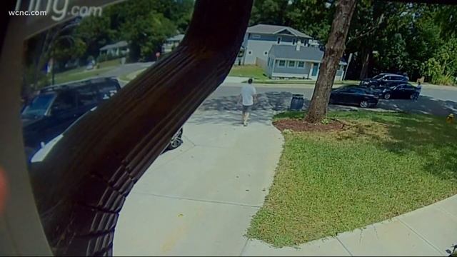 WATCH: Ring camera captures drive-by shooting in west Charlotte смотреть онлайн