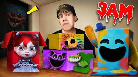 НИКОГДА НЕ ОТКРЫВАЙ ВСЕ POPPY PLAYTIME CHAPTER 4 МИСТЕРИ-БОКСЫ в 3 ЧАСА НОЧИ!! смотреть онлайн