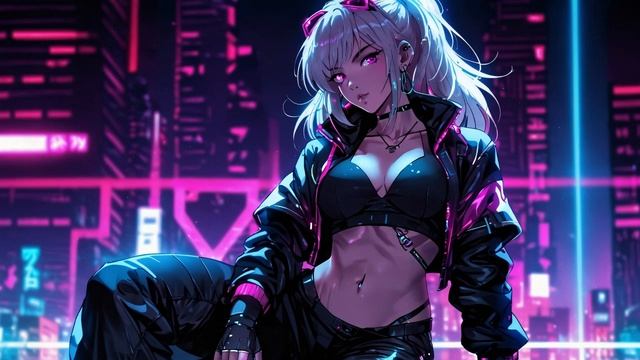 Retro in Cyberpunk City-Chrome City Beats смотреть онлайн