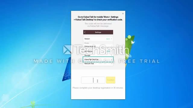 Kakaotalk Desktop Tutorial смотреть онлайн