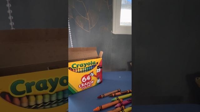 Unboxing of my 64 CRAYOLA CRAYONS смотреть онлайн