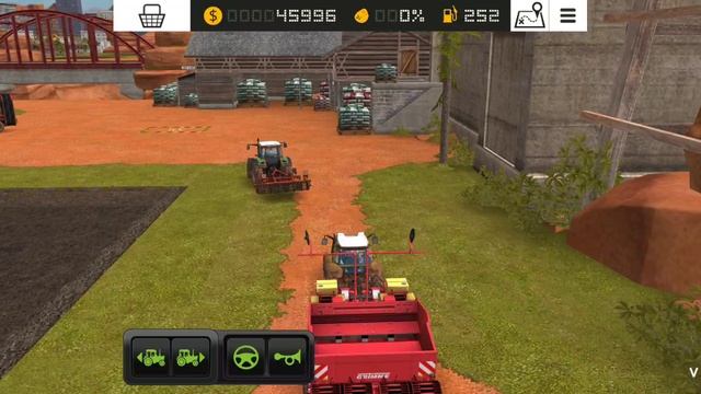 Собираем подсолнух, засееваем картошку (ферма)