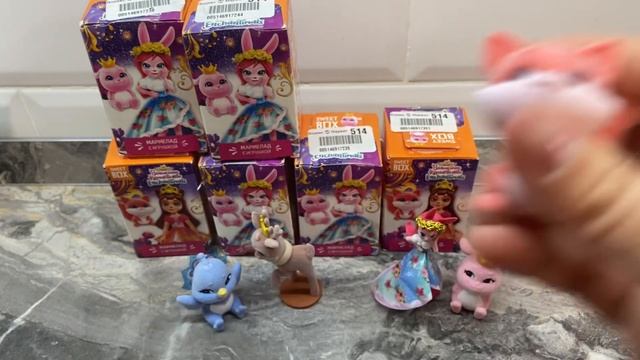 Распаковка Enchantimals | собираем всю коллекцию энчантималс с питомцами