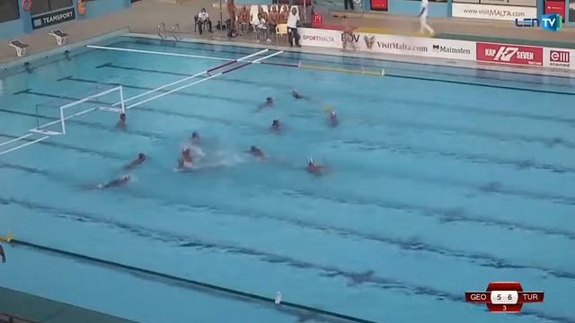 Georgia vs Turkey - Euro Junior Men Waterpolo 2021 - Preliminary смотреть онлайн