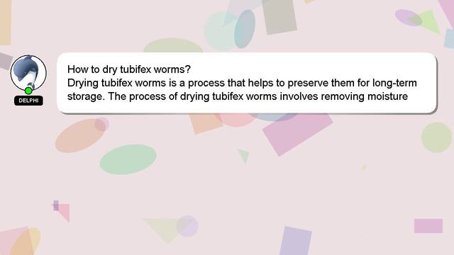 How to dry tubifex worms? смотреть онлайн