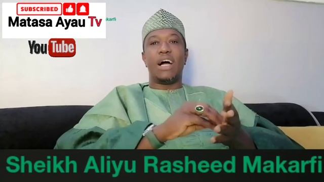 Ranar da wani yazama Ango rannan wani yazama gwauro... Ustas Aliyu Rasheed Makarfi. смотреть онлайн