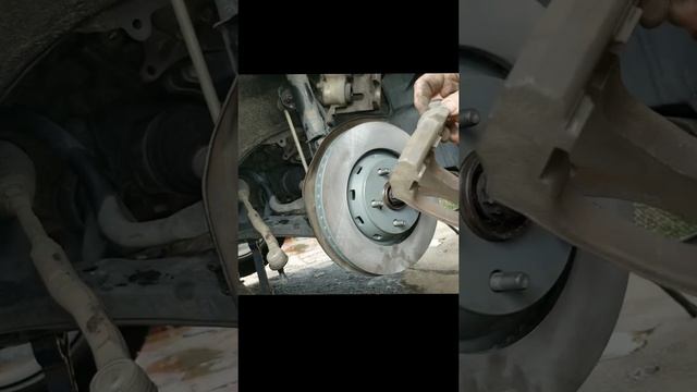 2011 Toyota Venza front hub and brakes install смотреть онлайн