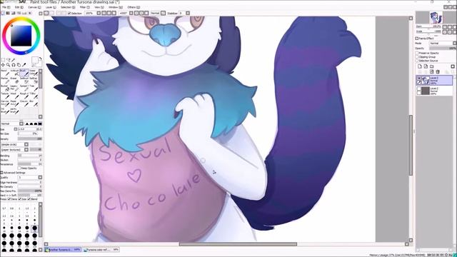 Another furry speed paint смотреть онлайн