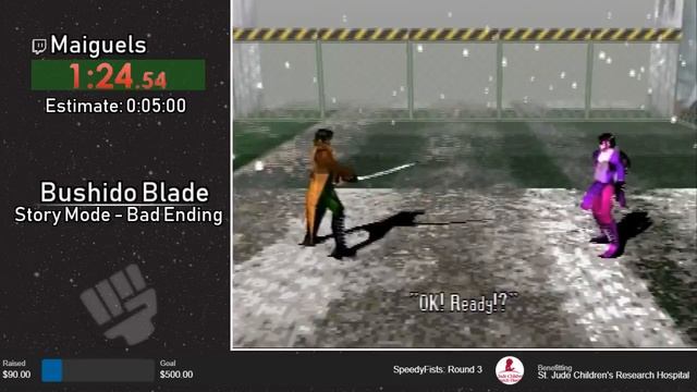Speedyfists: Round 3 | Bushido Blade - Bad Ending by Maiguels смотреть онлайн