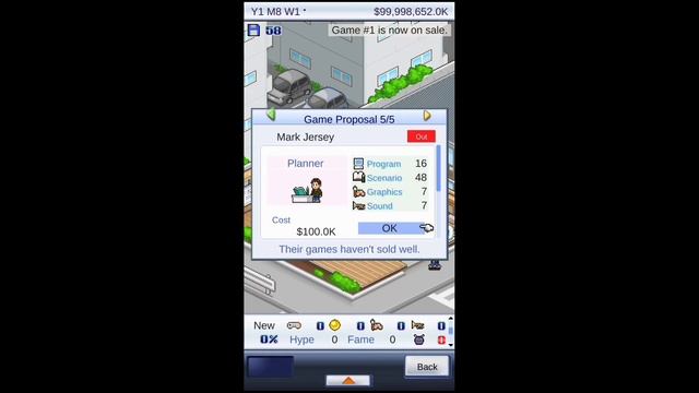 Game Dev Story Mod V2.0.9 смотреть онлайн