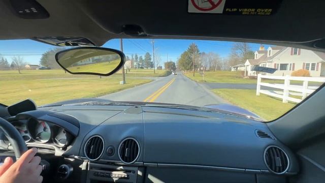 Cayman S driving video смотреть онлайн