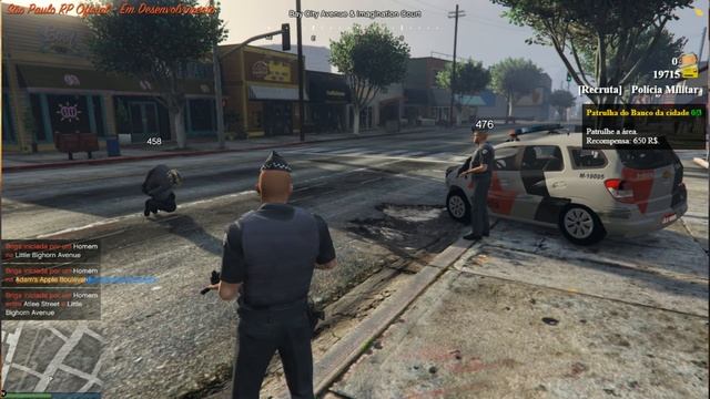 GTA 5 ROLEPLAY PMESP -_ PRENDENDO E ABORDANDO OS MELIANTES смотреть онлайн
