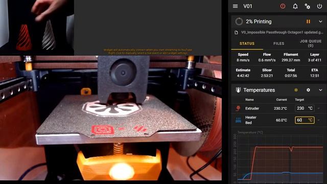 3D Print Live - Helix Space Rocket Part 1 смотреть онлайн