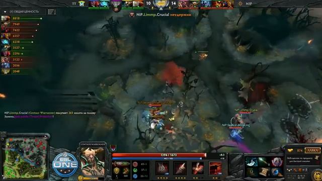 Team Tinker vs NIP | ESL ONE | Lower Bracket | Game 3 смотреть онлайн