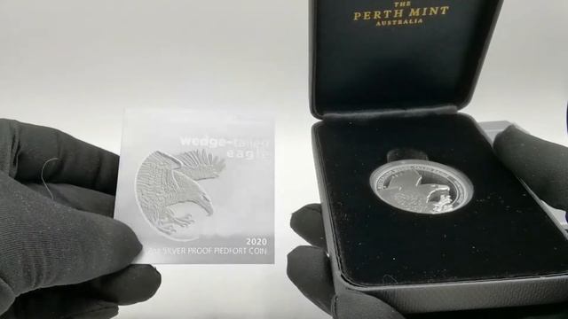 Australian Wedge-tailed Eagle 2020 2oz Silver Proof Piedfort Coin смотреть онлайн