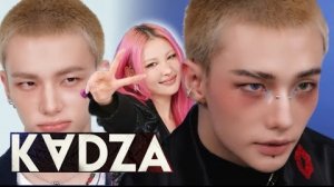 [Русская озвучка Kadza] Макияж Хёнджину от Рисамбэ | RISABAE Makeup