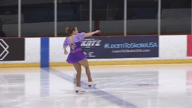 Samantha Sebastiano 2018 Regionals Intermediate FS Program October 2017 смотреть онлайн