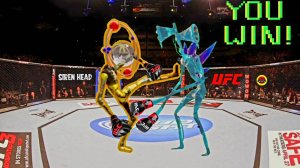 SIREN HEAD on UFC. Сиреноголовый на UFC. Бой чемпионов.