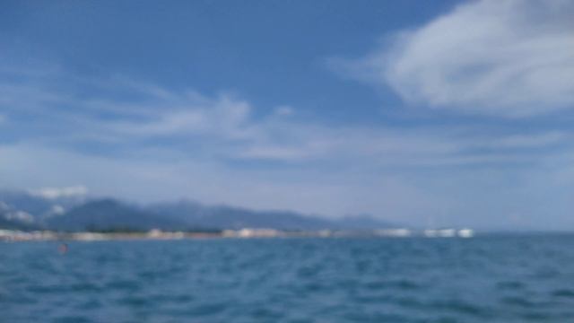 г.Масса, Италия. Massa, Italy 2023. Песчаный пляж. смотреть онлайн