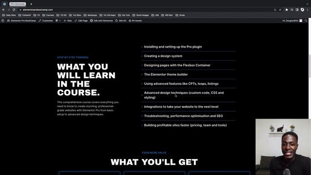 Elementor Pro Bootcamp Course: Take Your Website Design Skills to the Next Level without Coding смотреть онлайн