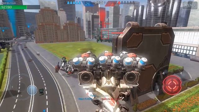 War Robots [3.5] Redeemer Heavy Weapon Gameplay !! смотреть онлайн
