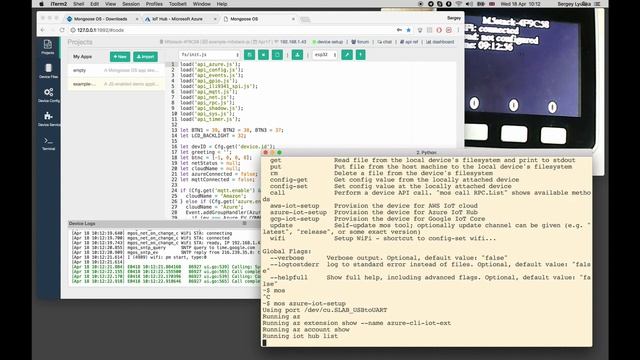 Internet button on ESP32, Microsoft Azure and Mongoose OS in 5 minutes смотреть онлайн