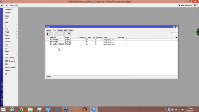 Como criar uma bridge no mikrotik 2017 смотреть онлайн